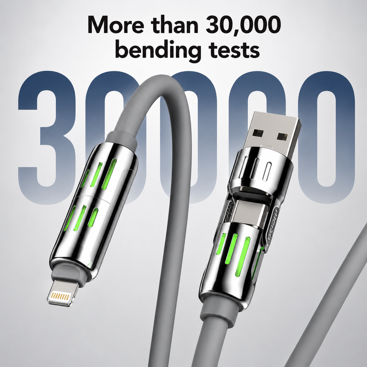 4-in-1 Universal 240W Fast Charging Cable