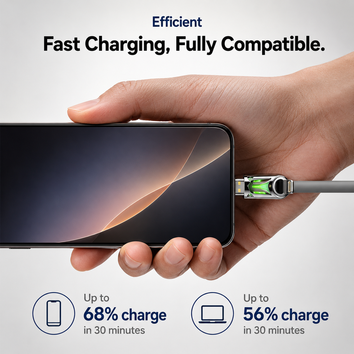 4-in-1 Universal 240W Fast Charging Cable.