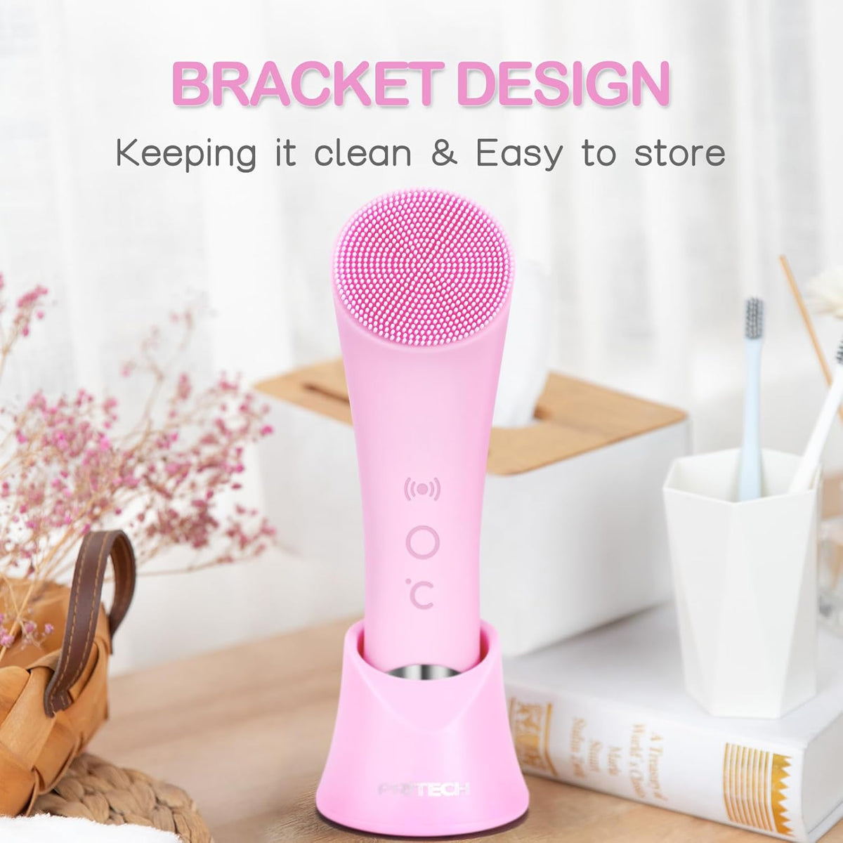 Sonic Facial Cleansing Brush.