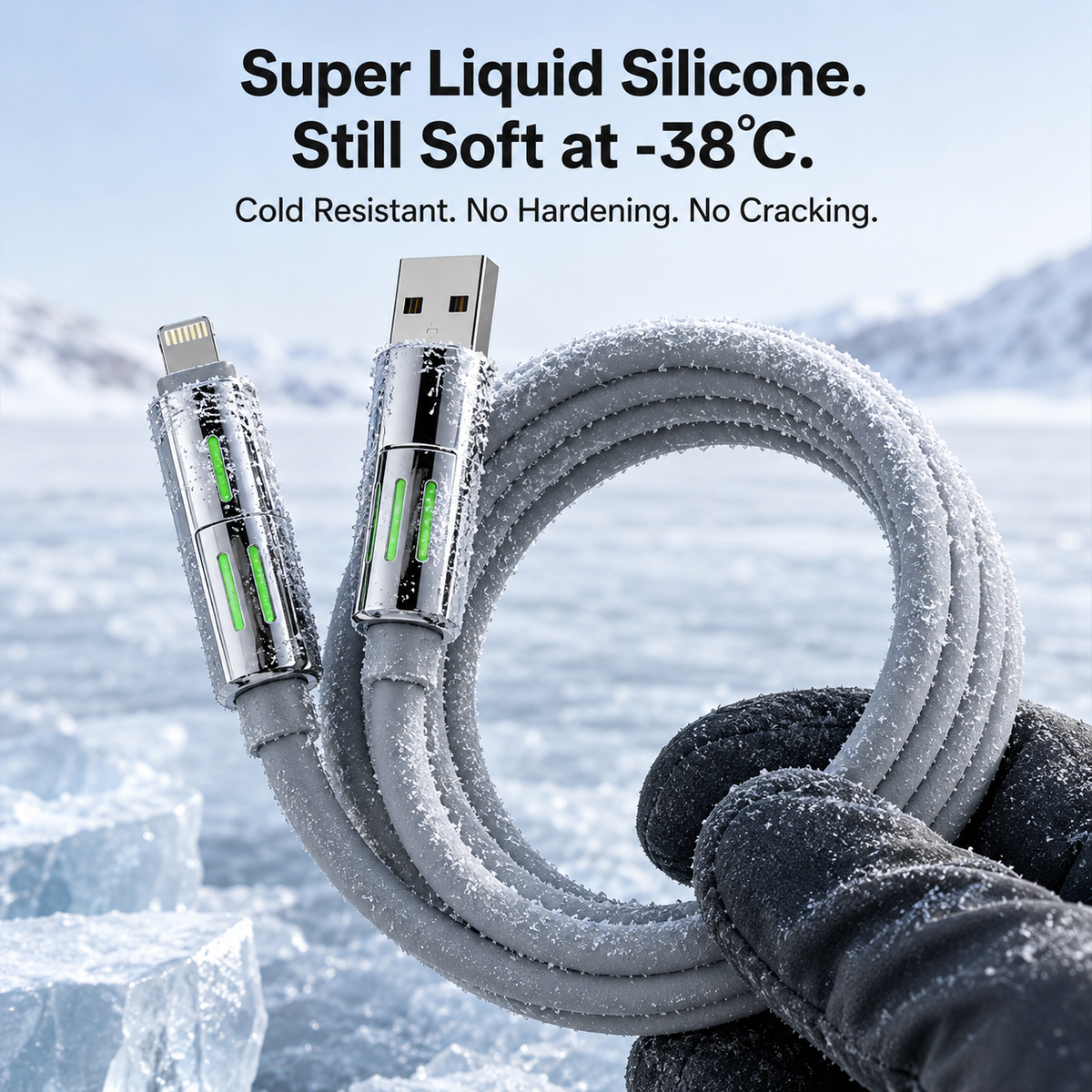 4-in-1 Universal 240W Fast Charging Cable