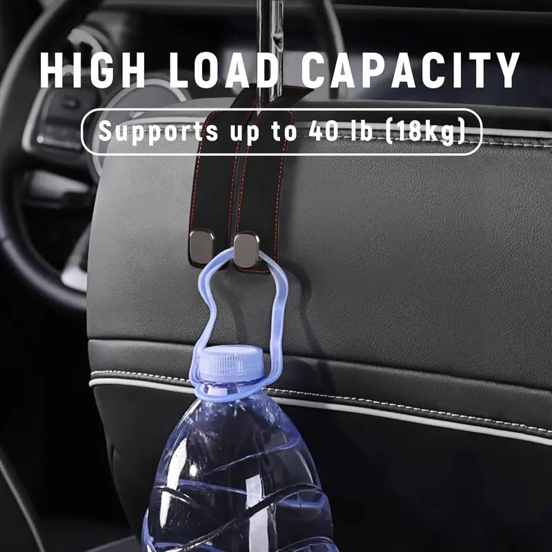 Car Seat Headrest Storage Hooks.