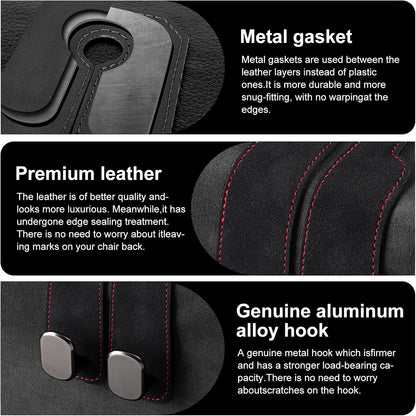 Car Seat Headrest Storage Hooks.