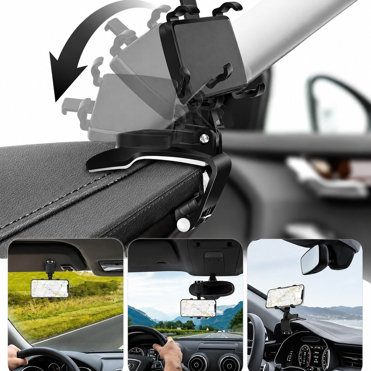 360° Dashboard Car Phone Holder.