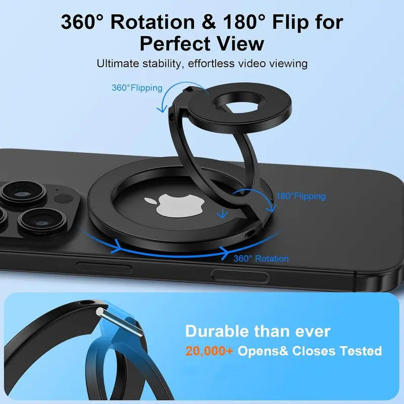 Dual Magnetic Mobile Phone Stand.