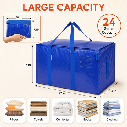 Heavy Duty XXL Moving Bag With Wrap-Around Handles.