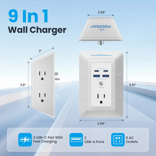 Multi Plug Outlet Surge Protector