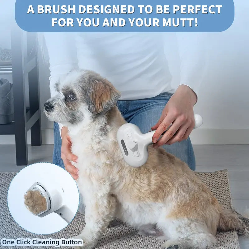 Pet Hair Removal Spray Brush.
