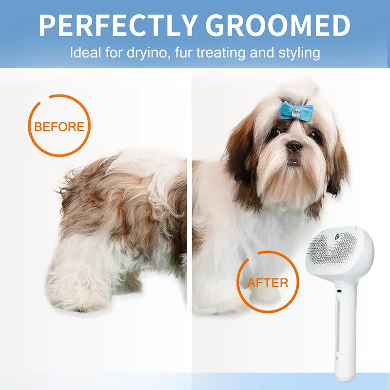 Pet Hair Removal Spray Brush.