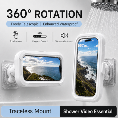 Waterproof Shower Phone Holder.