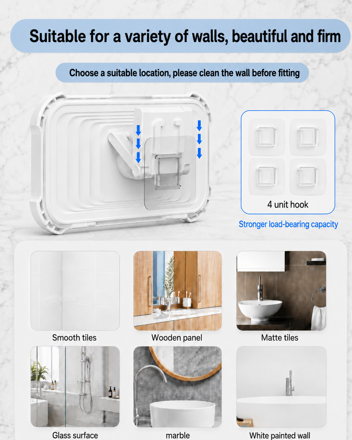 Waterproof Shower Phone Holder