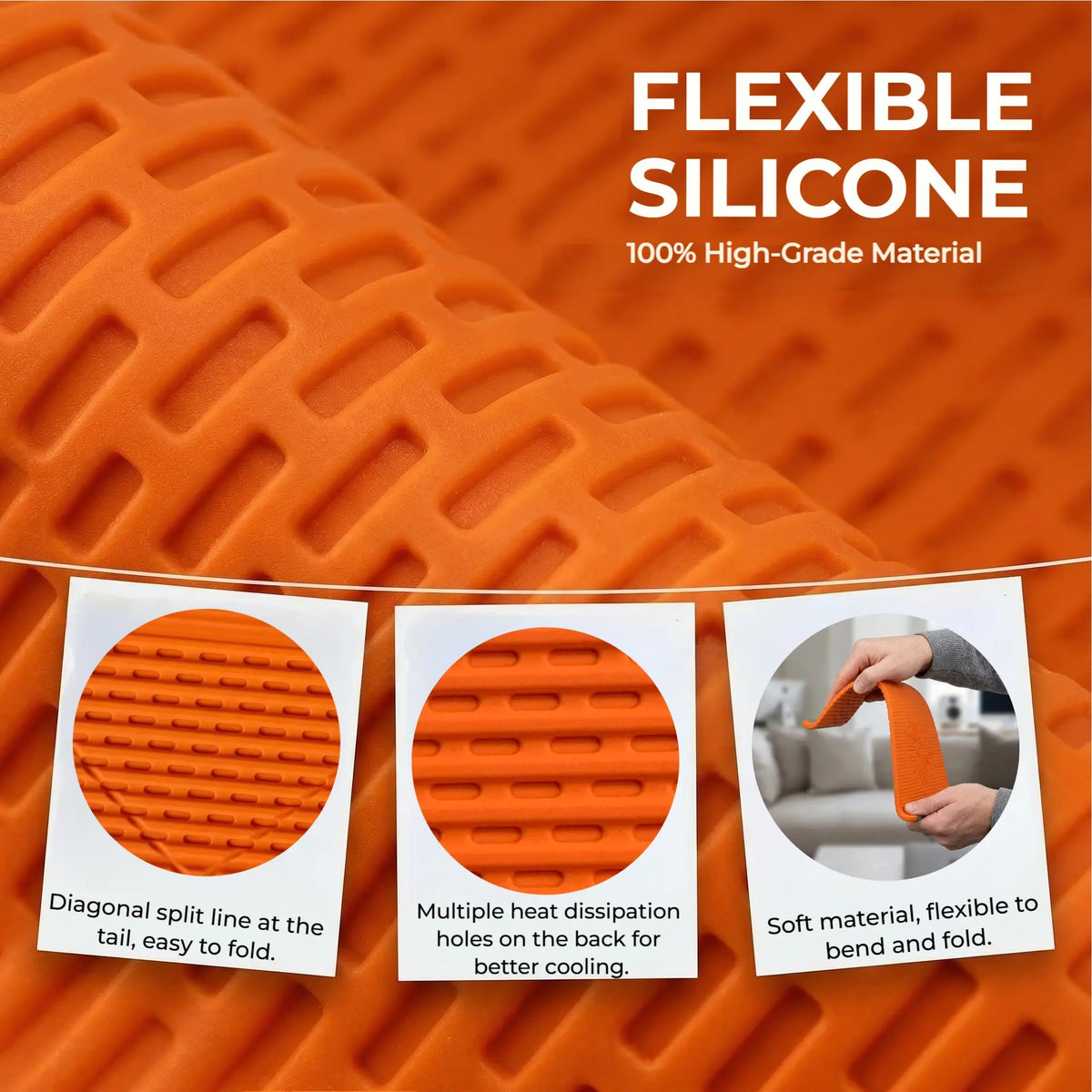 Flexible Silicone Phone & Tablet Stand