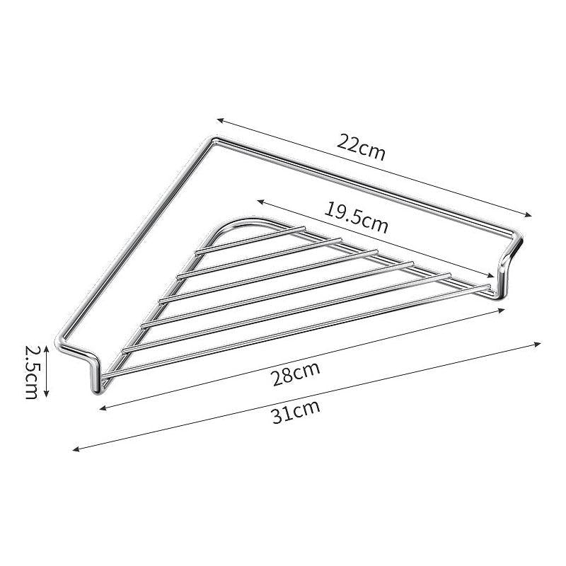 Corner Sink Shelf Drying Rack.