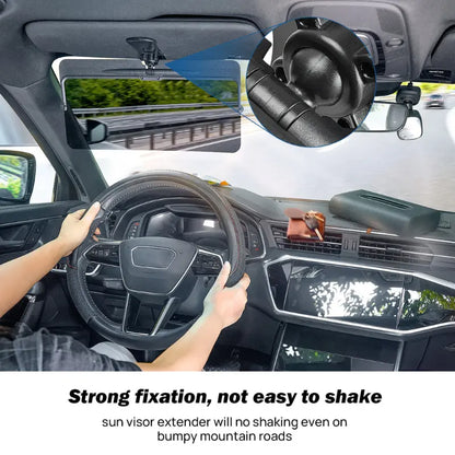 Universal Anti-Glare Polarized Sun Visor Extender.