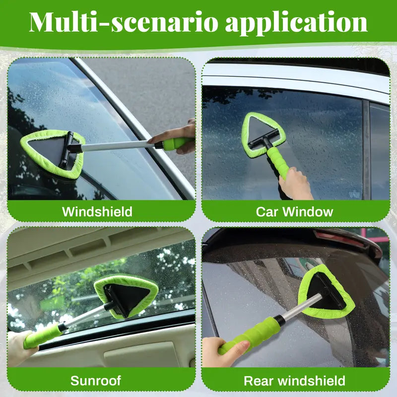Extendable Windshield Cleaning Tool Kit.