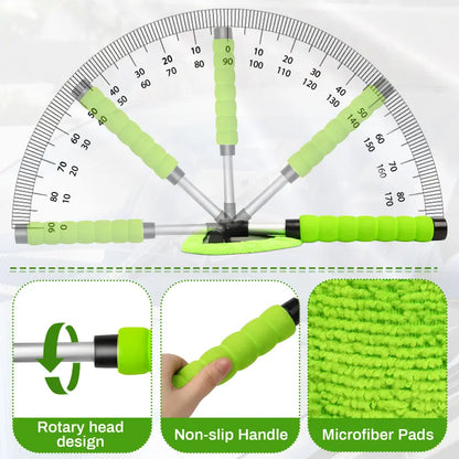Extendable Windshield Cleaning Tool Kit.