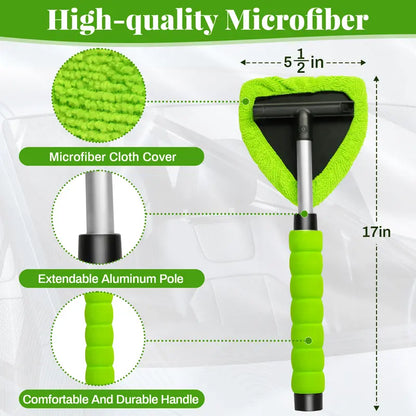 Extendable Windshield Cleaning Tool Kit.