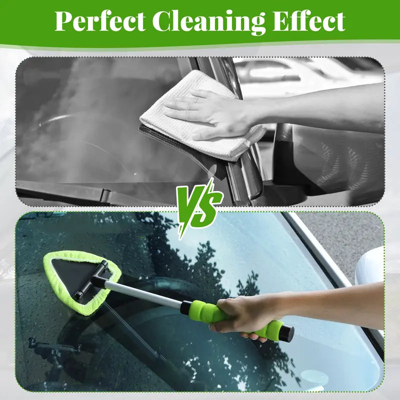 Extendable Windshield Cleaning Tool Kit.